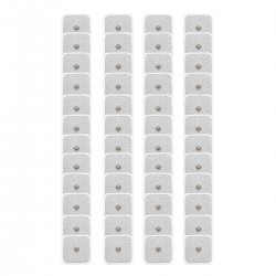 40PCS Replacement Pads For Electrode TENS 2x2 Inch Self Adhesive Stud