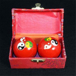 47mm Zen Meditation Balls Chinese Baoding Ball Health Stress Exercise Relief