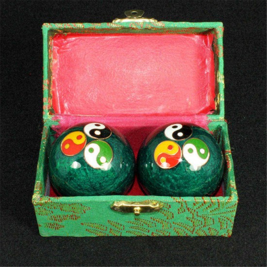 47mm Zen Meditation Balls Chinese Baoding Ball Health Stress Exercise Relief 47mm Zen Meditation Balls Chinese Baoding Ball Health Stress Exercise Relief