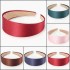 4CM Wide Lady Satin Headwear Headbrand Hair Hoops