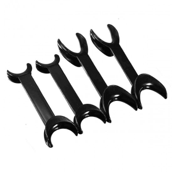4Pcs Dental Double-headed T-Shape Intraoral Cheek Lip Retractor Mouth Opener 4Pcs Dental Double-headed T-Shape Intraoral Cheek Lip Retractor Mouth Opener