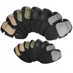 4Pcs Paintball Airsoft Combat Protective Military Tactical Knee Elbow Protector Pad Set Insert CS Training Gear
