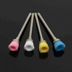 4pcs Electric Nail Drill Cleaning Brushes Salon File Manicure Pedicure Bit Clean Brush Kit