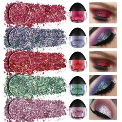 5 Colors Glitter Highlighter Eye Shadow Face Body Diamond Highlight Metallic