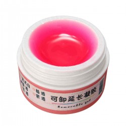 5 Colors Nail Art Gel Extension Manicure Model Transparent Clear Phototherapy DIY Design