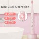 5 Gears Electric Toothbrush Sonic Power Waterproof USB Fast Charging Oral Care