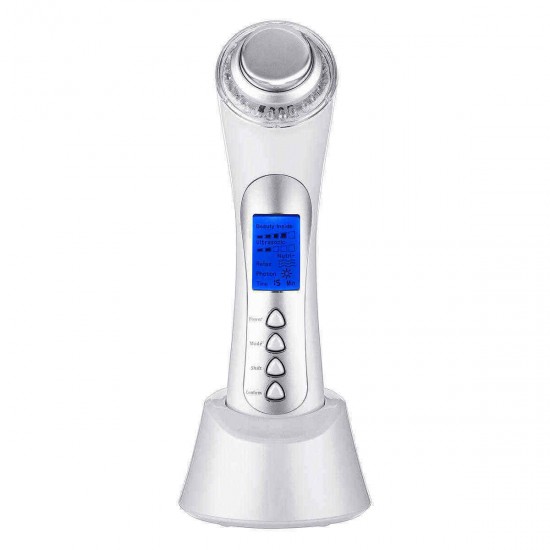 5 In 1 Ultrasound Photontherapy Ion Device LED Light 3Mhz Face Lift Whitening Skin Firming Machine 5 In 1 Ultrasound Photontherapy Ion Device LED Light 3Mhz Face Lift Whitening Skin Firming Machine
