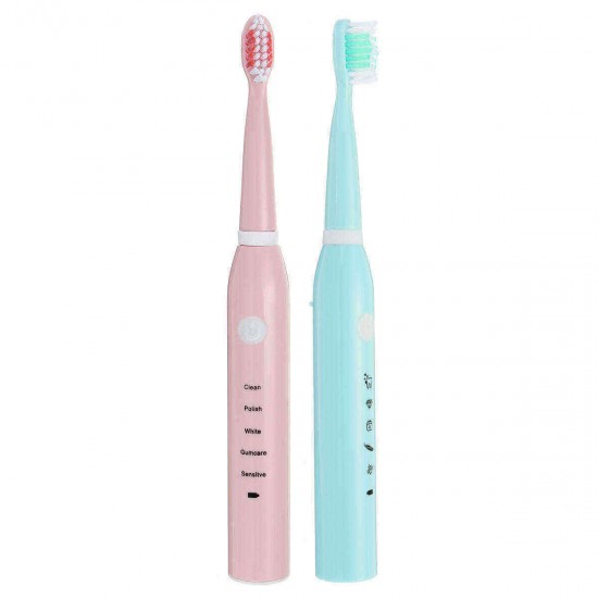 5 Mode Electric Toothbrush USB Charging Rechargeable Waterproof Whitening with 4 Brushes 5 Mode Electric Toothbrush USB Charging Rechargeable Waterproof Whitening with 4 Brushes
