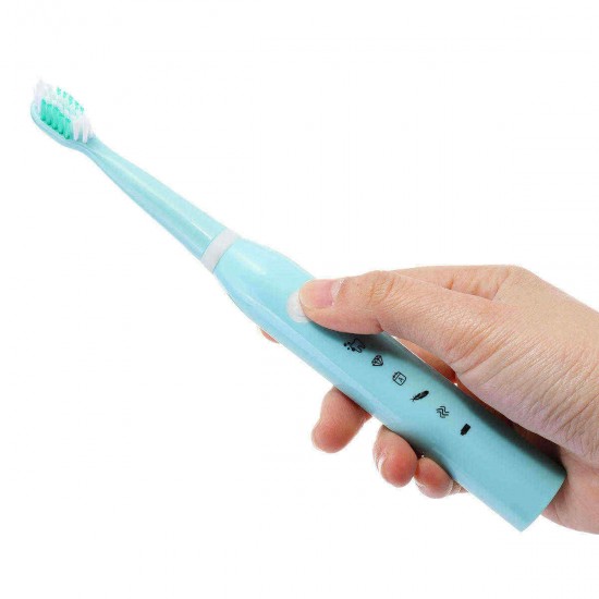 5 Mode Electric Toothbrush USB Charging Rechargeable Waterproof Whitening with 4 Brushes 5 Mode Electric Toothbrush USB Charging Rechargeable Waterproof Whitening with 4 Brushes