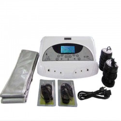 5 Modes Dual User Detox Ionic Foot Bath Spa Tub Machine Cell Cleanse with Infrared Belt