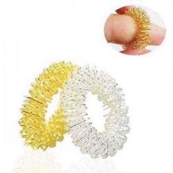 5 Pcs Acupuncture Tools  Finger Health Care Massage Rings