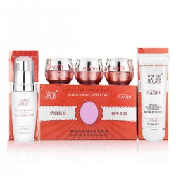 5 in 1 Original JiaoBi Cream Jiao Yan Whitening Cream Ying Skin Care Vitamin Set