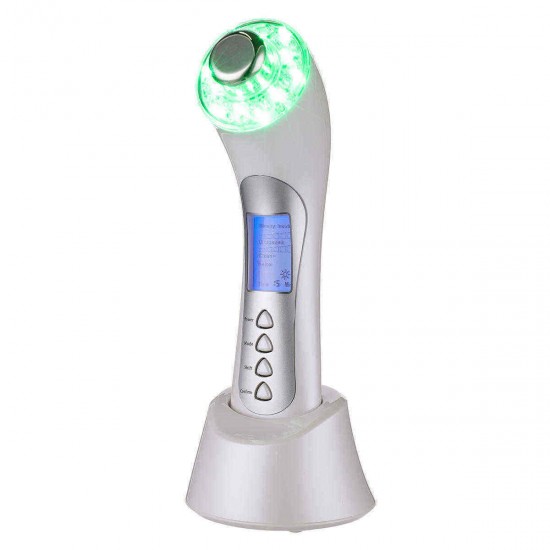 5 in 1 Ultrasound Photon Ionic Device 3 LED Light 3Mhz Face Lift Skin Beauty SPZ Machine 5 in 1 Ultrasound Photon Ionic Device 3 LED Light 3Mhz Face Lift Skin Beauty SPZ Machine