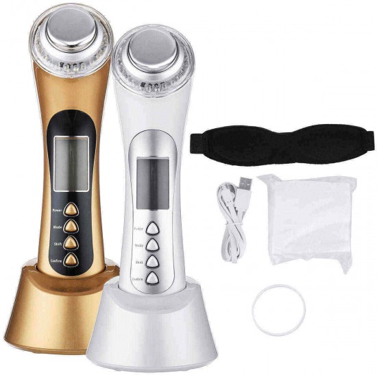 5 in 1 Ultrasound Photon Ionic Device 3 LED Light 3Mhz Face Lift Skin Beauty SPZ Machine 5 in 1 Ultrasound Photon Ionic Device 3 LED Light 3Mhz Face Lift Skin Beauty SPZ Machine