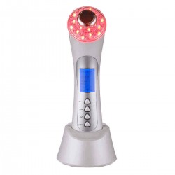 5 in 1 Ultrasound Photon Ionic Device 3 LED Light 3Mhz Face Lift Skin Beauty SPZ Machine