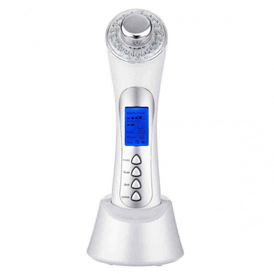 5 in 1 Ultrasound Photon Ionic Device 3 LED Light 3Mhz Face Lift Skin Beauty SPZ Machine 5 in 1 Ultrasound Photon Ionic Device 3 LED Light 3Mhz Face Lift Skin Beauty SPZ Machine
