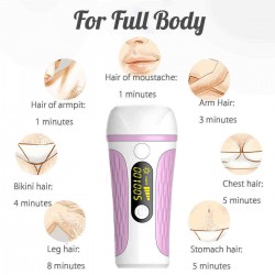 500000 Flash IPL Laser Permanent Hair Removal Painless Epilator For Face Body
