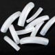 500PCS Milky Salon French False Acrylic 3D Nail Art tips