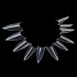 500pcs False Sharp Ending Stiletto Acrylic Nail Art Tips