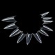 500pcs False Sharp Ending Stiletto Acrylic Nail Art Tips