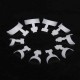 500x White French False Acrylic 3D Nail Art Tips Decoration 500x White French False Acrylic 3D Nail Art Tips Decoration
