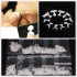 500x White French False Acrylic 3D Nail Art Tips Decoration