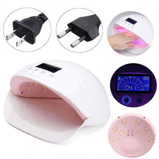 50W LED UV Nail Lamp Light Gel Polish Cure Nail Dryer UV Lamp