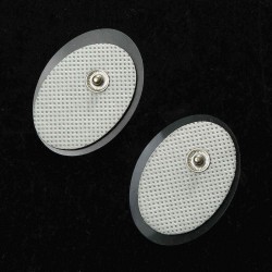 50pcs White Electrode Pad Electronic Cervical Vertebra Physiotherapy Massager Tools For Digital Tens Therapy Machine