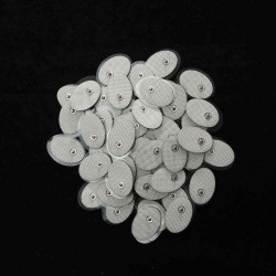 50pcs White Electrode Pad Electronic Cervical Vertebra Physiotherapy Massager Tools For Digital Tens Therapy Machine