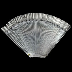 50pcs false 3D nail art Tips stick Display fan board