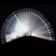 50pcs false 3D nail art Tips stick Display fan board