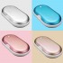 5200mAh Portable Macarons Hand Pocket Warmer Double-Sided PTC Ceramic Heating Aluminum Alloy Mobile Power Bank Supply External Battery Charger