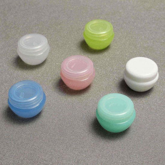5ML Mini Empty Jar Pot Cosmetic Cream Container Screw Lid & Inner Lid Bottle 5ML Mini Empty Jar Pot Cosmetic Cream Container Screw Lid & Inner Lid Bottle