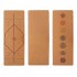5MM Yoga Mats TPE Cork Non Slip Pilates Exercise Fitness Gym Workout Sport Pad