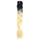 5Pcs 24" Ombre Dip Dye Kanekalon Jumbo Braid Pigtail Hair Extensions Ponytails Synthetic Wigs 5Pcs 24" Ombre Dip Dye Kanekalon Jumbo Braid Pigtail Hair Extensions Ponytails Synthetic Wigs