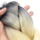 5Pcs 24" Ombre Dip Dye Kanekalon Jumbo Braid Pigtail Hair Extensions Ponytails Synthetic Wigs 5Pcs 24" Ombre Dip Dye Kanekalon Jumbo Braid Pigtail Hair Extensions Ponytails Synthetic Wigs