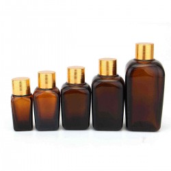 5Pcs Amber Glass Bottles Liquid Reagent Pipette Eye Dropper for Essential Oil Perfume