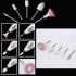 5Pcs Nail Art Drill Bits File Buffer Polish Manicure Pedicure Kit