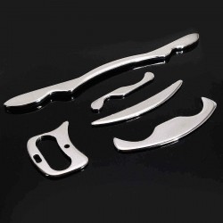5Pcs Stainless Steel Guasha Manual Massager Gua Sha Scraping SPA Board Tool Health Care