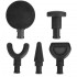 5X Percussion Massage Extended Heads Tips & Bit For Jigsaw Massager Adapter EVA massage ball