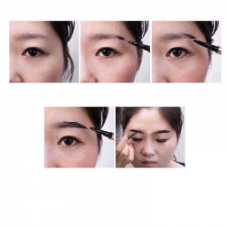 5g Black Eyebrows Dyed Cream Natural Fibre Increase Eyebrow Makeup Tools Long-Lasting