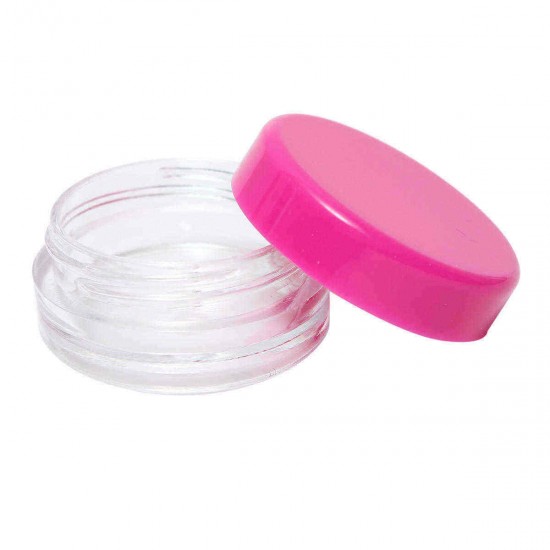 5g Empty Jar Pot Cosmetic Face Cream Bottle Screw Lid Container Refillable Bottles 5g Empty Jar Pot Cosmetic Face Cream Bottle Screw Lid Container Refillable Bottles