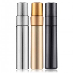 5ml Electroplated UV Glass Travel Perfume Bottles Atomizer Portable Spray Refillable Container