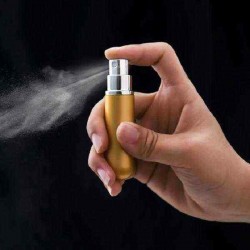 5ml Portable Travel Perfume Atomizer Self-pumped Refillable Dispenser Spray Bottles