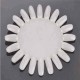 5x 3D Nail Art False Fake Tips Display Practice Tool Wheel
