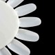 5x 3D Nail Art False Fake Tips Display Practice Tool Wheel