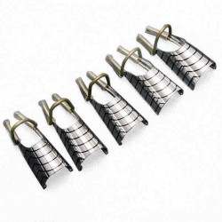 5x Reusable Nail Forms UV Gel Acrylic French Nail Art