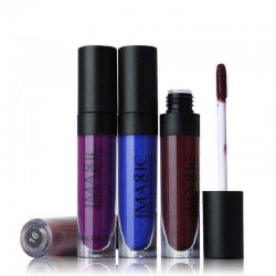 6 Colors Halloween Vampire Lip Gloss Set Kit Matte Lipstick Long Lasting Waterproof Makeup