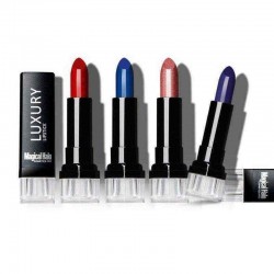 6 Colors Matte Shimmer Blue Lipstick Vampire Lips Makeup Silky Waterproof Long Lasting Velvet