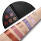 6 Colors Shimmer Fan Shaped Eye Shadow Palette Waterproof